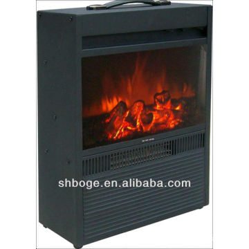 Portable / insert chimenea eléctrica de imitación decorativa de interior (con mantel)